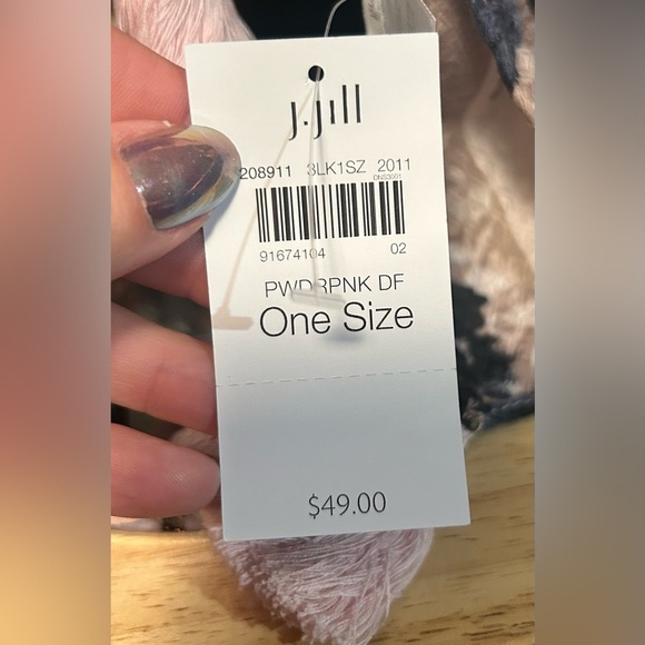 NWT 3pc Bundle of Joy Mangano Leather Tote, Crossbody & full size J Jill Scarf - Picture 11 of 11